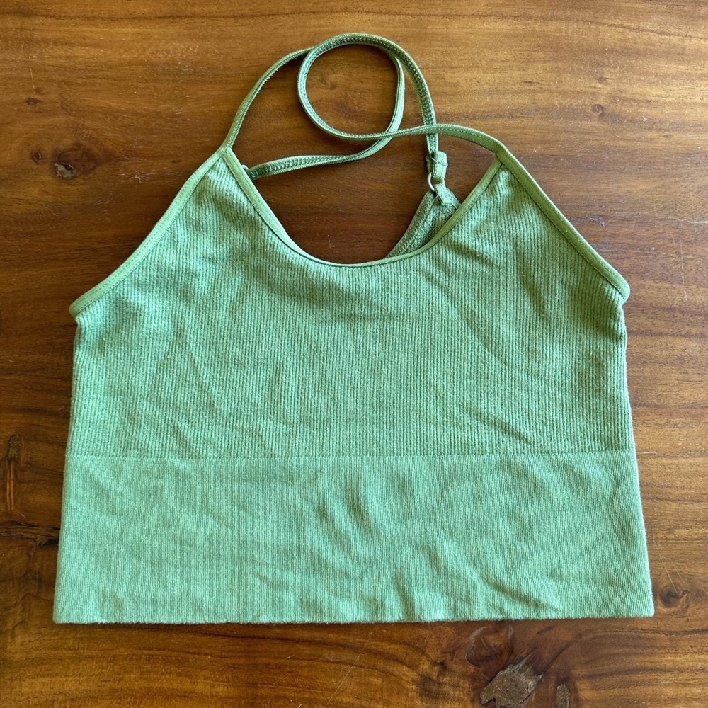 Bralette, Anthropologie, Small, Green